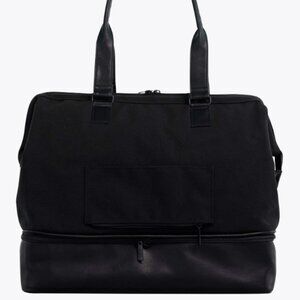 Beis Convertible Weekender in Black